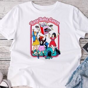 Easy Bake Coven Graphic Tee Shirt Handmade NWT